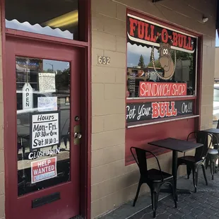 full o bull sandwich shop