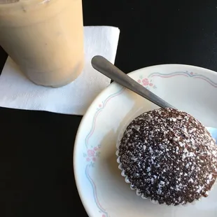 Vegan cupcakes to benefit the Blood Center of Milwaukee. Usually on Wednesdays this month, but some available today. Come on down!