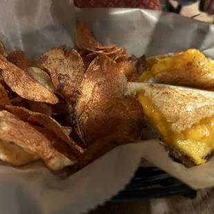 Grilled cheese sandwich