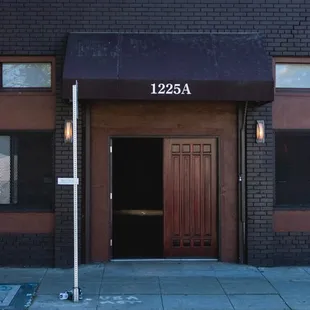 Come through our wooden double doors and get ready to sweat!