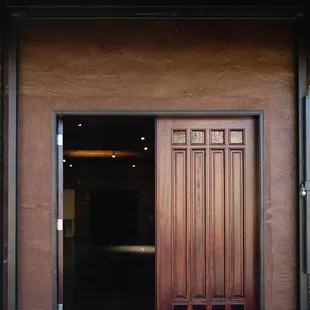 Step through these double doors