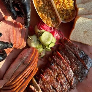 BBQ turkey and ribs!