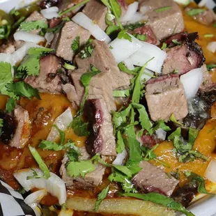 Brisket chili cheese fries