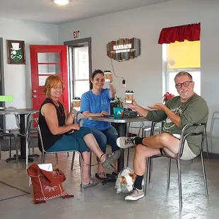 Beer AND coffee. Quirky Birds Coffee is nestled inside and makes your day taste even better.