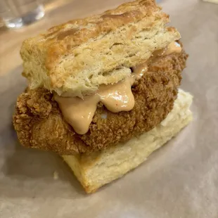 Chicken biscuit - the Roosevelt