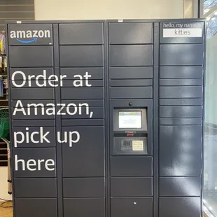 Did you know Full Stop Market has an Amazon Hub Locker located inside the store?