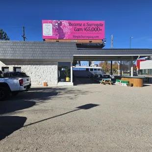 Limited parking that future food trucks will occupy