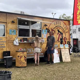 Food truck order window...