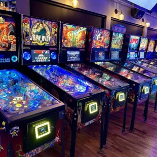 Pinball galore