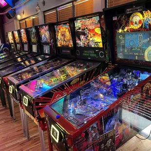Pinball machines