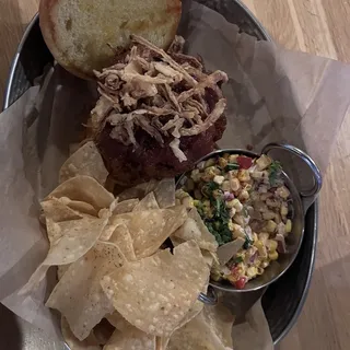 Pineapple Pulled Pork Sandwich