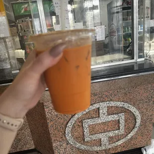 Thai iced tea
