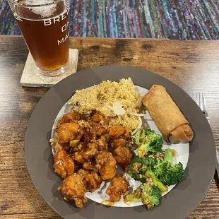 General Tsos Chicken Special Combo