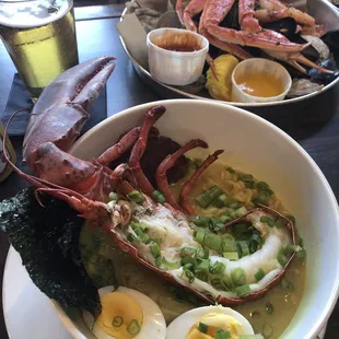 Steamed Seafood