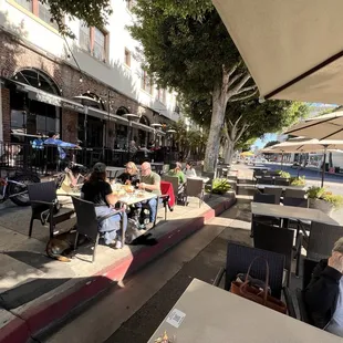 outside, sushi and sashimi