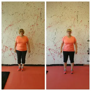 First 3 weeks! Before and after.