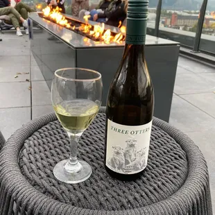 Another great bottle of Fullerton Wine from the rooftop of The Carson North !