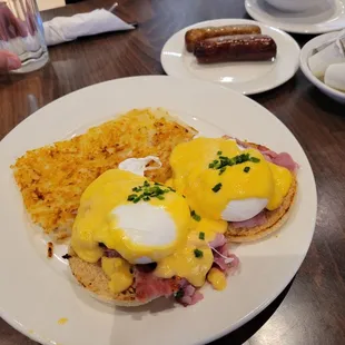 Eggs Benedict, $18.