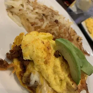 Chorizo Omelette