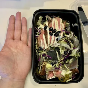 Tri Tip salad from Mealpal...