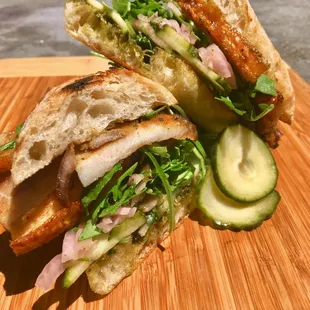 Slow-Roasted Porchetta Sandwich