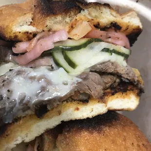 Brisket sandwich
