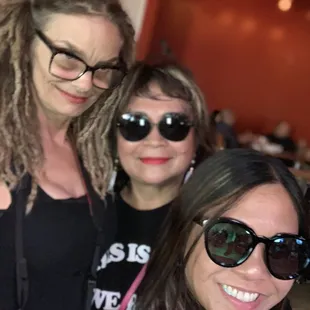 two women taking a selfie