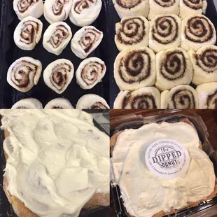 a variety of pastries