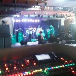 View from sound board.