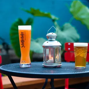 Evening Beer on the Patio