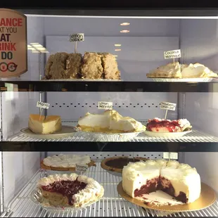 Pie, cake, &amp; cheesecake case!! Which one do you want?