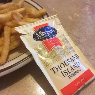 Ruben sauce.... it comes on the side...