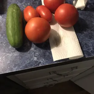 First veggies