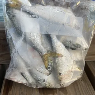 $8 bag of shad