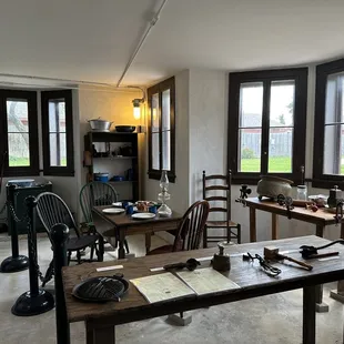 Basement kitchen at the Fulton Mansion