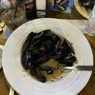 Drunken Mussels.