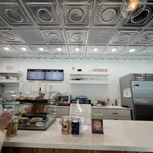 Ordering area inside