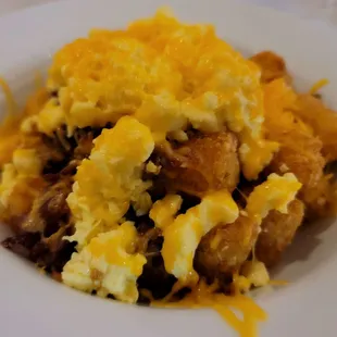 a plate of food