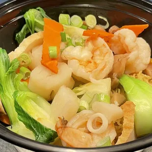 Seafood Soup (Broth on Side)