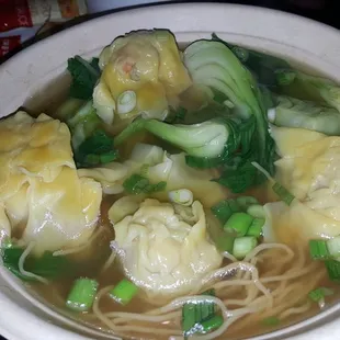 Wonton Noodle Soup