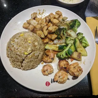 Chicken and Shrimp Hibachi