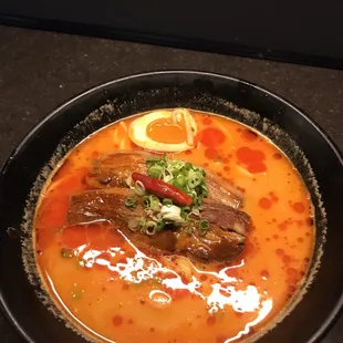 Spicy Miso Pork Belly Ramen