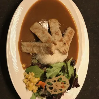 CR2. Vegan Chicken Curry Rice