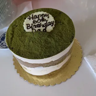 Matcha tiramisu