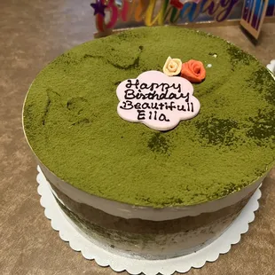 Green Tea Tiramisu