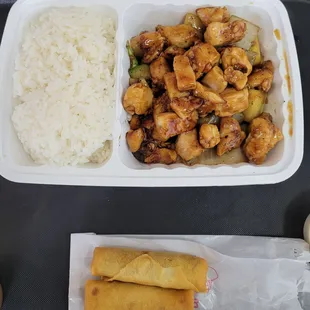 Hibachi chicken special