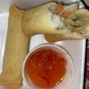 Vegetable spring roll