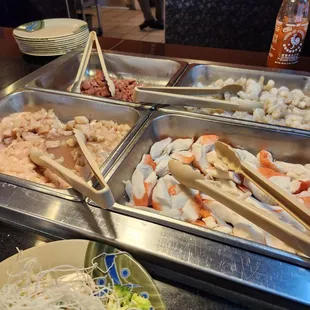 Hibachi:steak, chicken, shrimp or crab