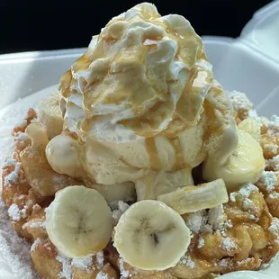 This funnel cake is bomb!! Go get yours now!! Thank you!