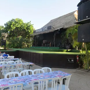 Great seats near the stage!